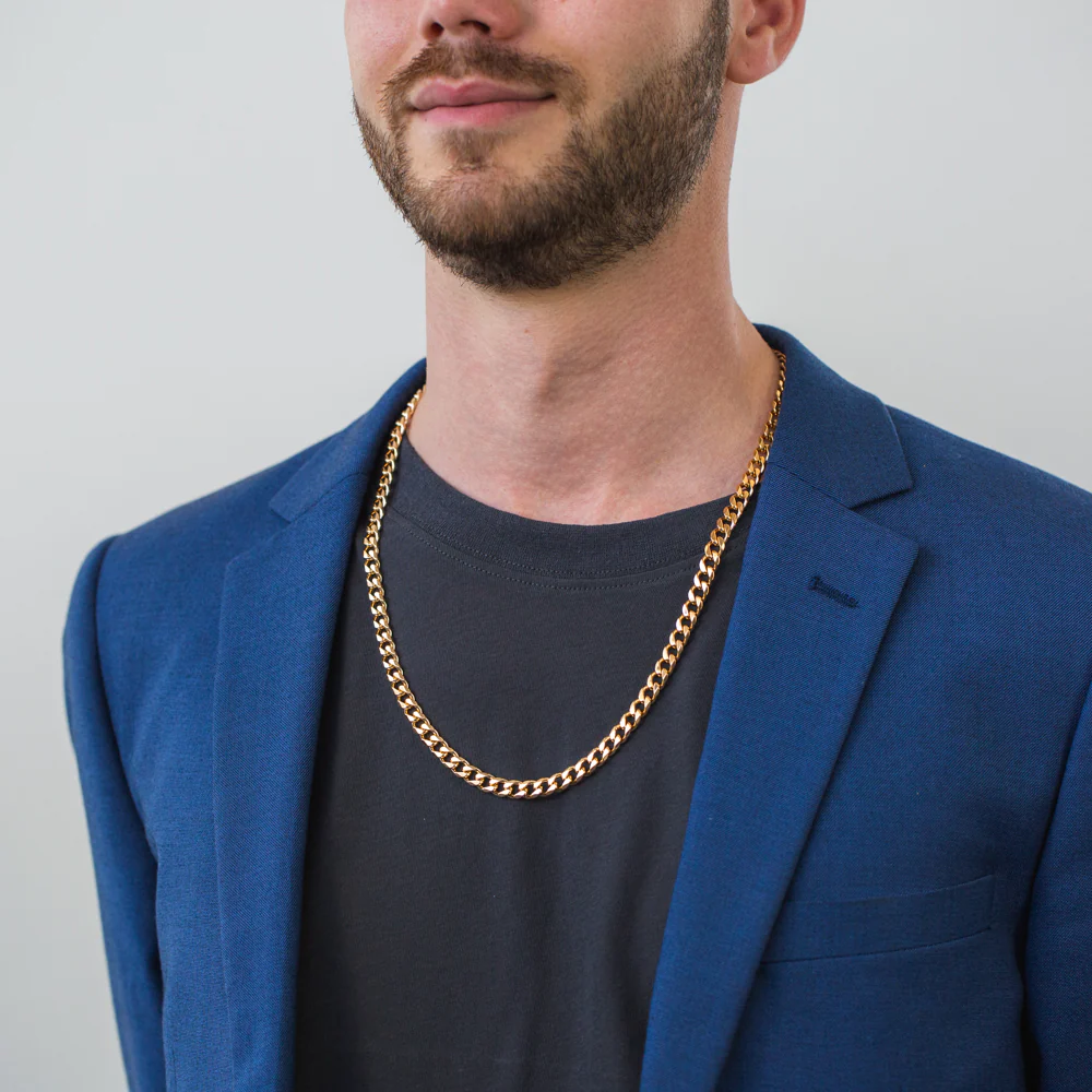 9ct Yellow Solid Gold 60cm 200 Gauge Curb Chain - Image 3